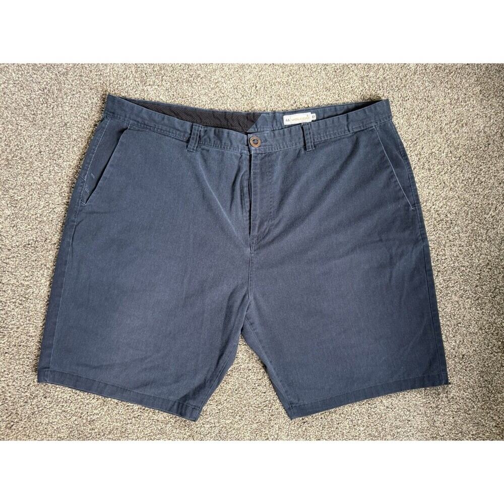 Volcom‎ Shorts Mens 46 Navy Chino Casual Skate Surf Distressed